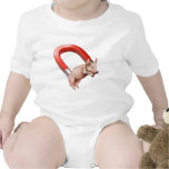 imán del bebé camisetas