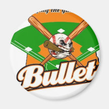 Imán del béisbol de las balas