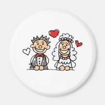 Imán del boda