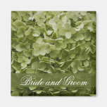 Imán del boda del Hydrangea de Annabelle