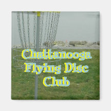 Imán del club del disco de vuelo de Chattanooga