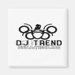 IMÁN DEL CUADRADO DE LA TENDENCIA DE DJ