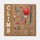 Imán del engranaje del alpinismo de la "subida"