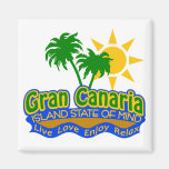 Imán del estado de ánimo de Gran Canaria