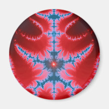 Imán del fractal de la llama del infierno