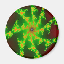 Imán del fractal del pulpo