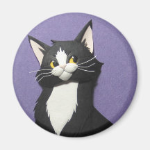 Imán del gatito del smoking