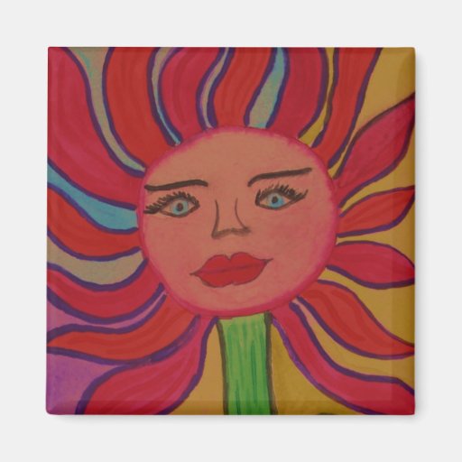 Imán del girasol