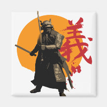 Imán del guerrero del samurai