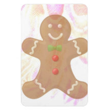 Imán del hombre de pan de jengibre