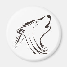 Imán del lobo del grito
