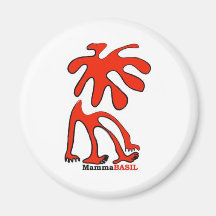 Imán del logotipo de MammaBASIL