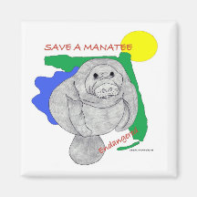 Imán del Manatee