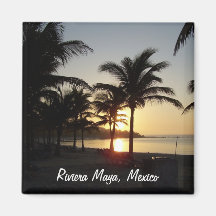 Imán del mar del Caribe de Cancun México del maya 