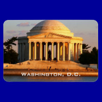 Imán del monumento de Jefferson imanes