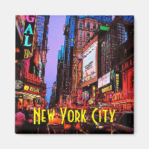 Imán del neón de Nueva York
