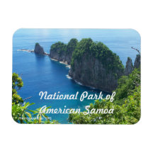 Imán del parque nacional de American Samoa