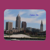 Imán del recuerdo de Cleveland, Ohio imanes de calidad
