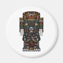 Imán del refrigerador de Coatlicue
