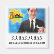 Imán del refrigerador de Richard Chan