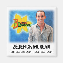 Imán del refrigerador de Zederick Morgan