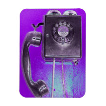 Imán del teléfono del vintage