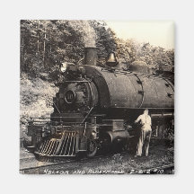 Imán del tren del Vintage-Vapor