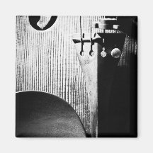 Imán del violín de B/W