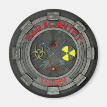 Imán enojado de la unión del científico