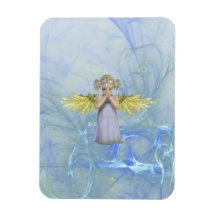 Imán flexible de rogación del ángel