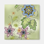 Imán floral de la primavera