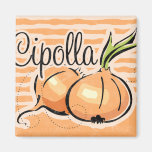Imán italiano de la cocina de la cebolla