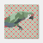 Imán majestuoso del Macaw
