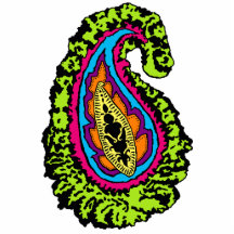 Imán maravilloso de Paisley Esculturas Fotograficas