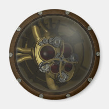 Imán mecánico del corazón de Steampunk