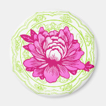 Imán oriental de la flor