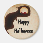 Imán oscuro de la criatura del feliz Halloween