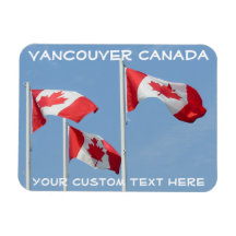 Imán personalizado Canadá del imán de la bandera d
