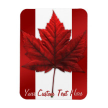 Imán personalizado Canadá del imán de la bandera d