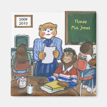 Imán personalizado del profesor