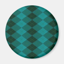 Imán redondo azul de Argyle