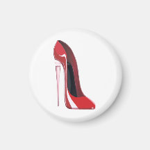 Imán rojo del arte del zapato del estilete del tal