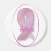imán rosado de la esperanza de la cinta