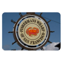 Imán superior de San Francisco, California Flexi