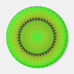Imán verde del caleidoscopio