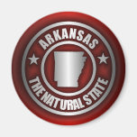 Imanes de acero de "Arkansas" (rojos)