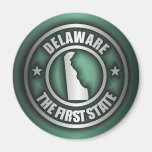 Imanes de acero de "Delaware" (verde)