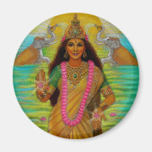 Imanes de Lakshmi de la diosa