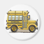 Imanes de Schoolbus