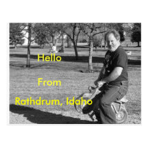 IMG_0034-4, Rathdrum, Idaho, HelloFrom Tarjetas Postales